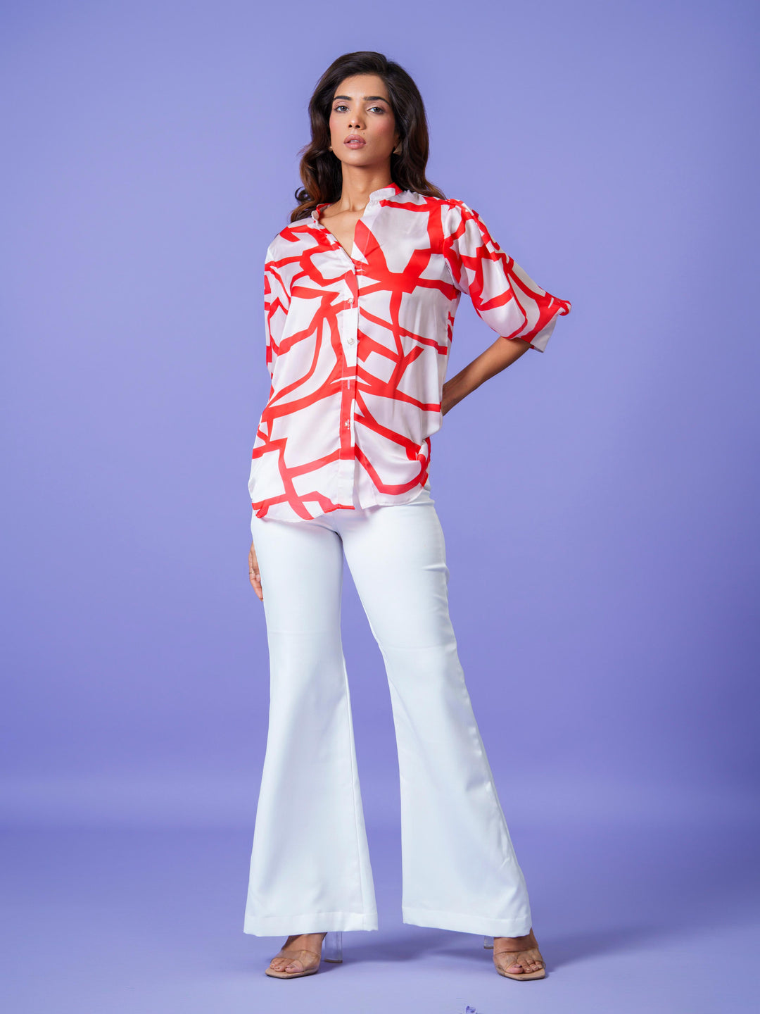 Jaal -Shirt in Viscose Fabric
