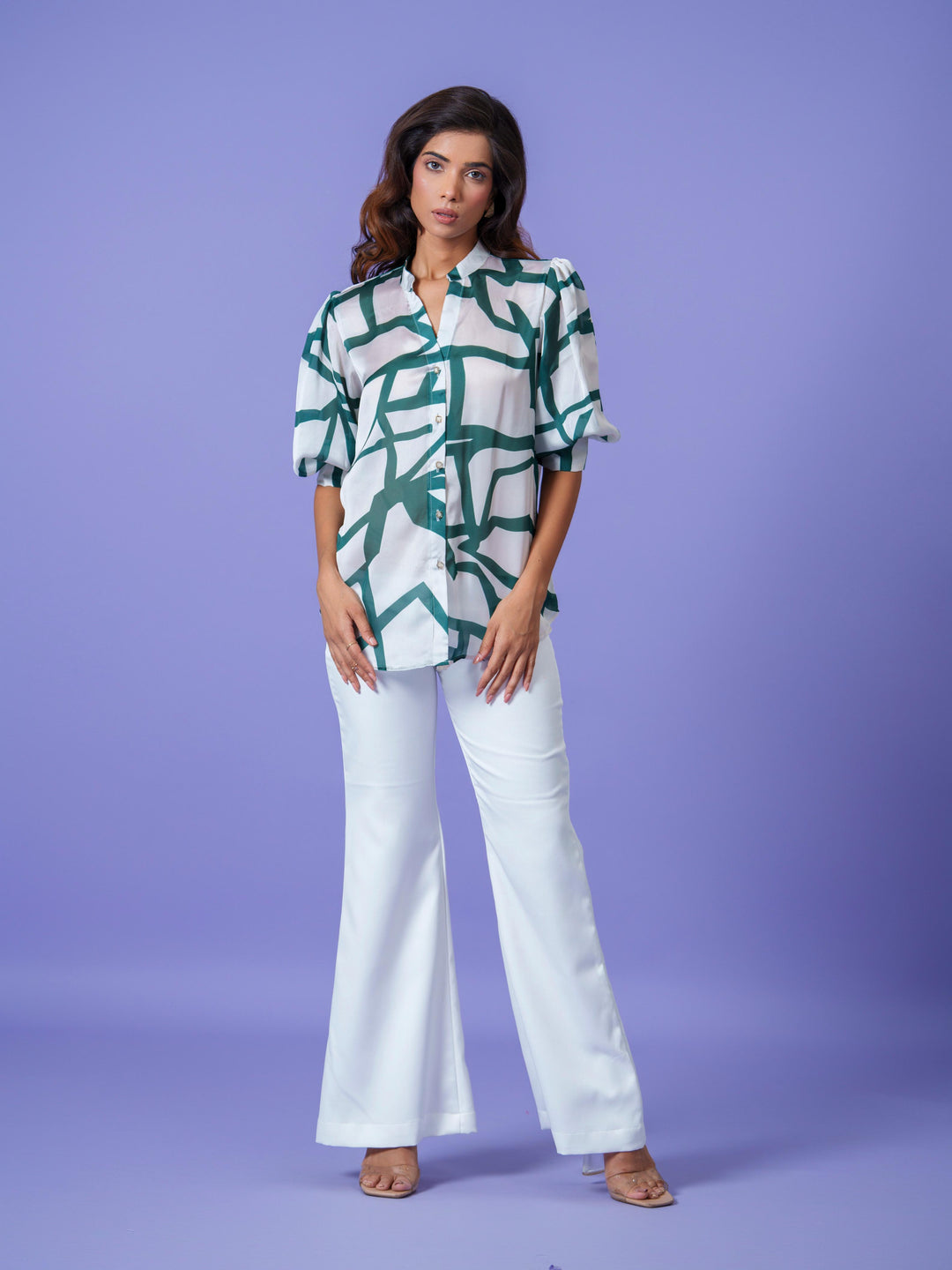 Jaal -Shirt in Viscose Fabric