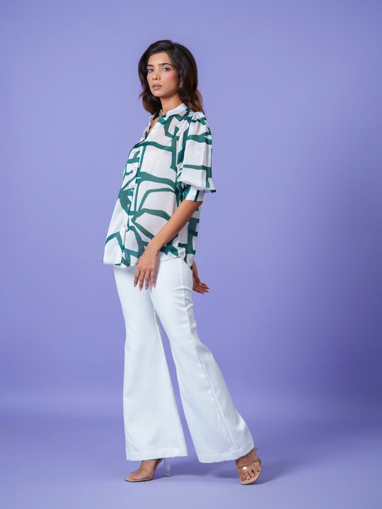 Jaal -Shirt in Viscose Fabric