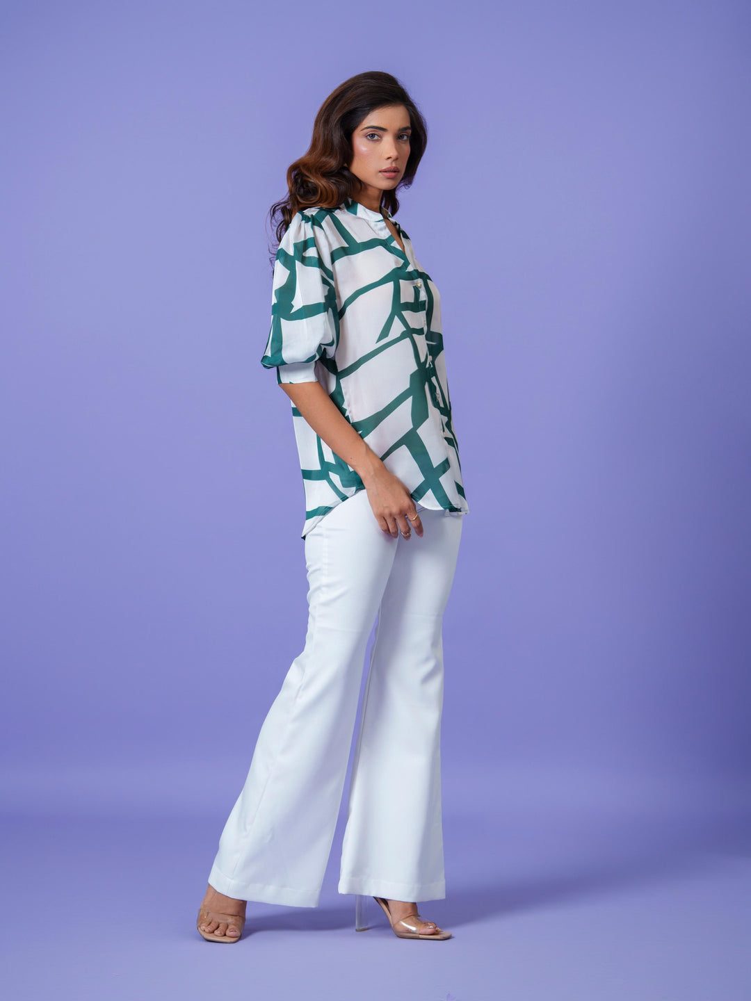 Jaal -Shirt in Viscose Fabric