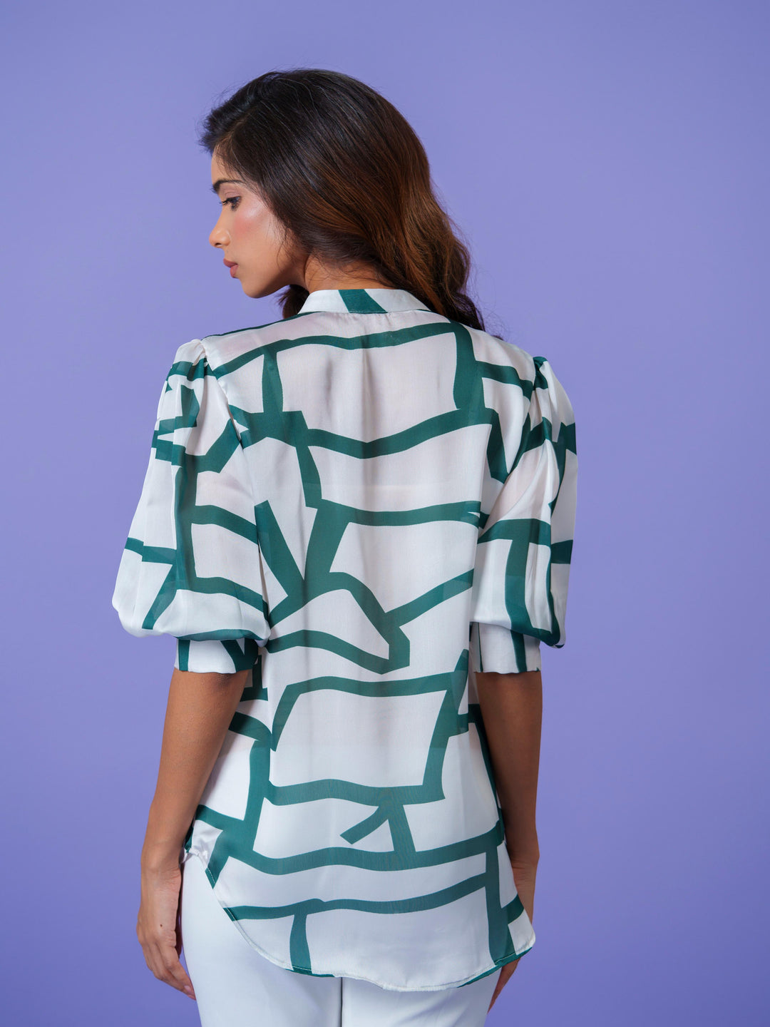 Jaal -Shirt in Viscose Fabric