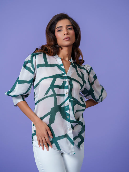 Jaal -Shirt in Viscose Fabric
