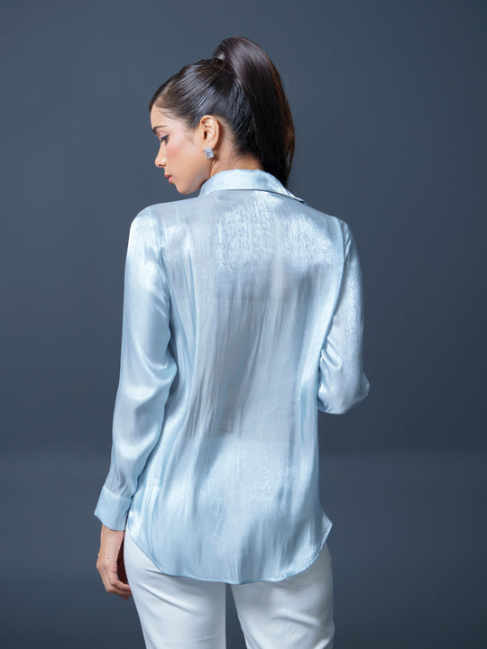 Sansa Club Shirt with tasseled motif on pockets