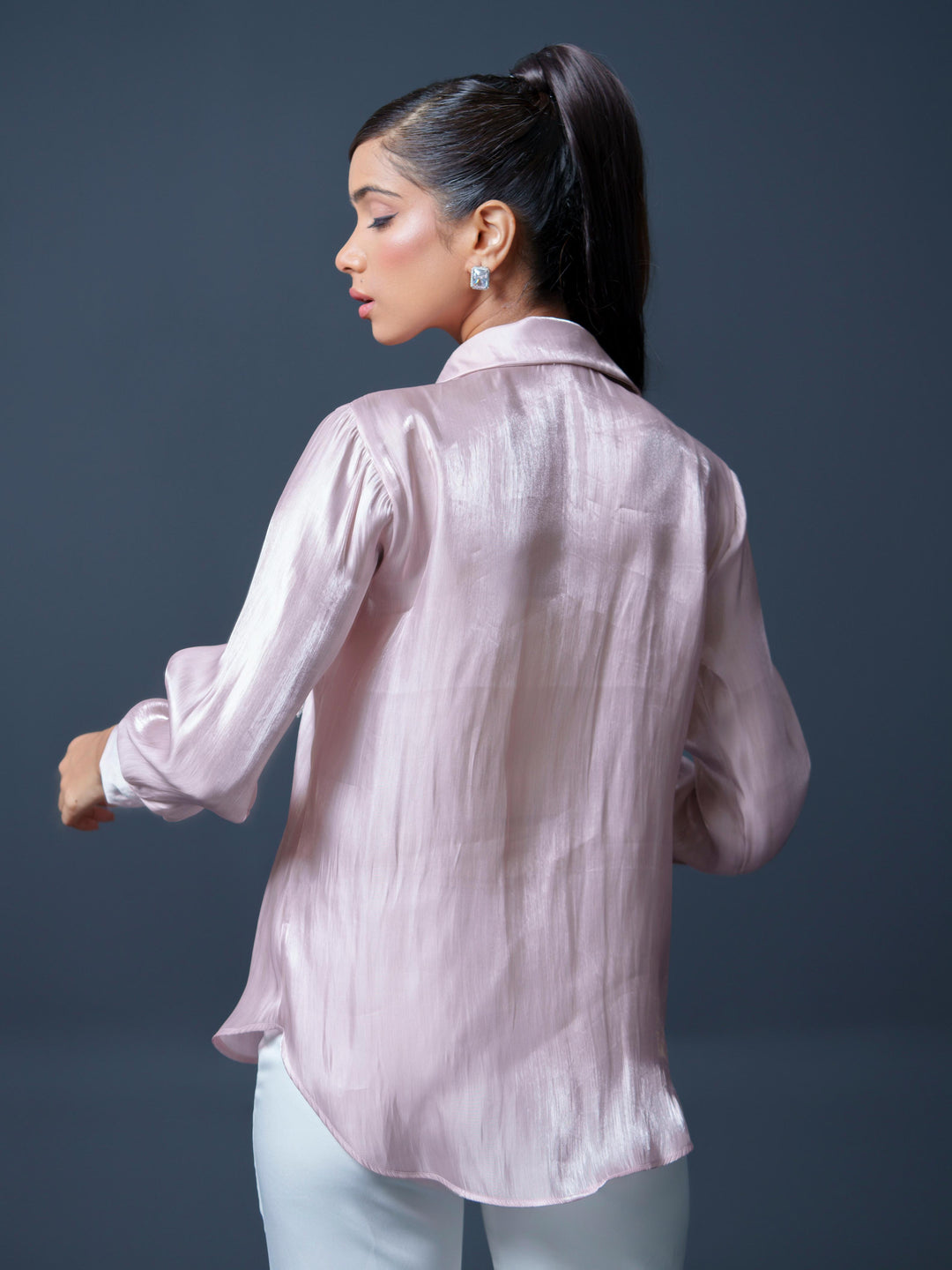 Sansa Club Shirt with tasseled motif on pockets