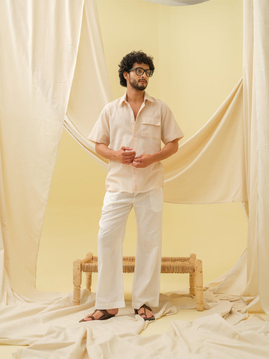The Urban Khadi Shirt (Beige)