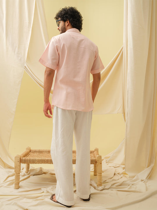 The Urban Khadi Shirt Shirt (Pink)