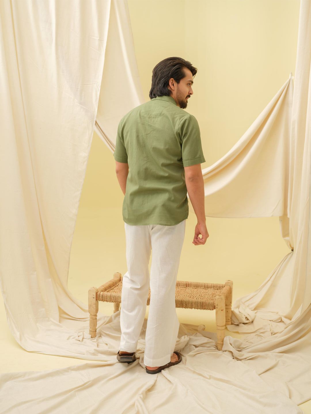The Urban Khadi Shirt (Green)
