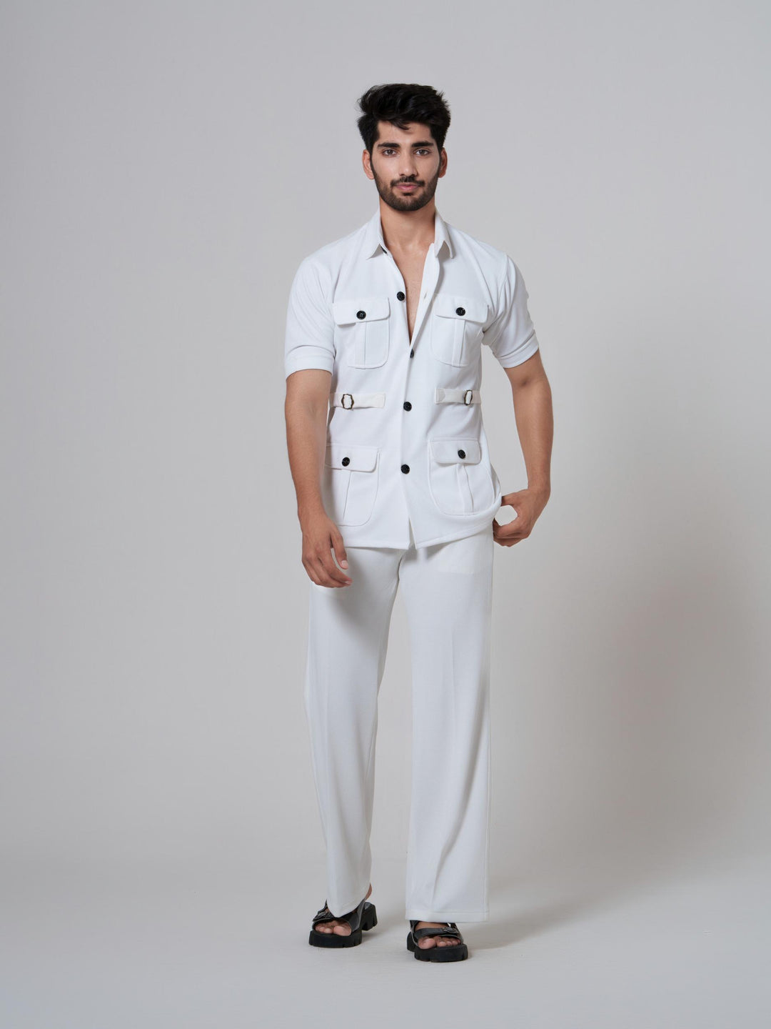 Buy Jacob Men 4 Pocket Co-Ord Set Online