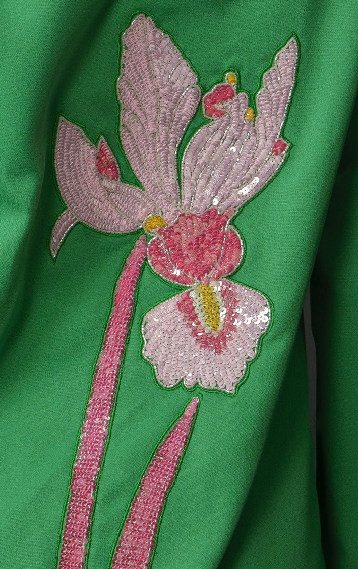 Blossom - Premium Shirts with Flower Back Work