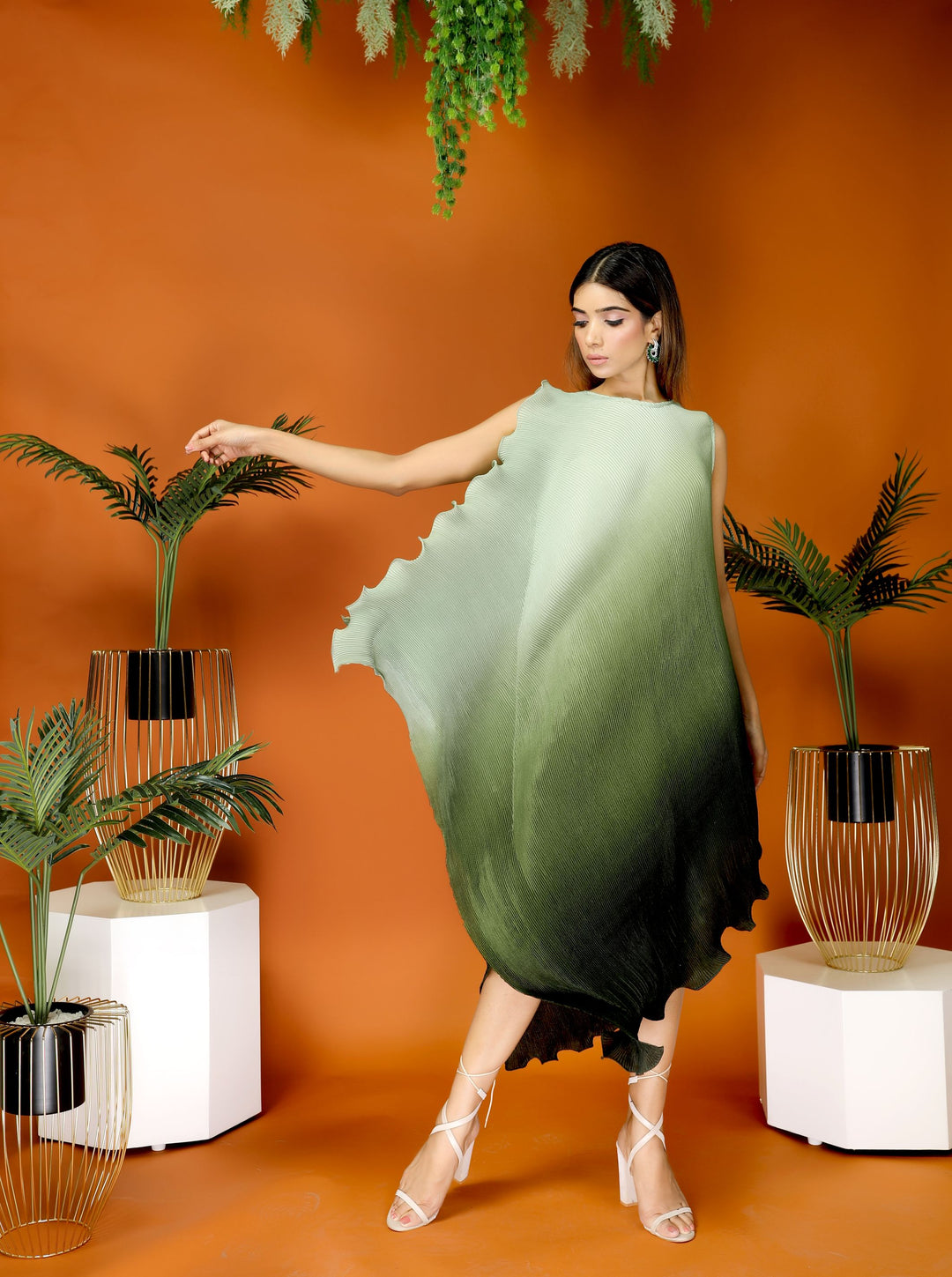 Elsa-The Pleated Dress
