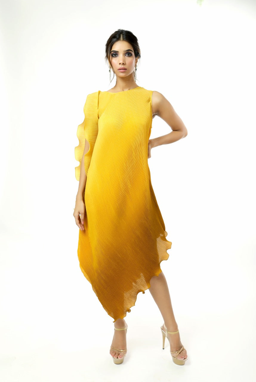 yellow maxi length dresses