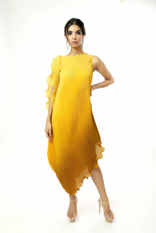 yellow maxi length dresses