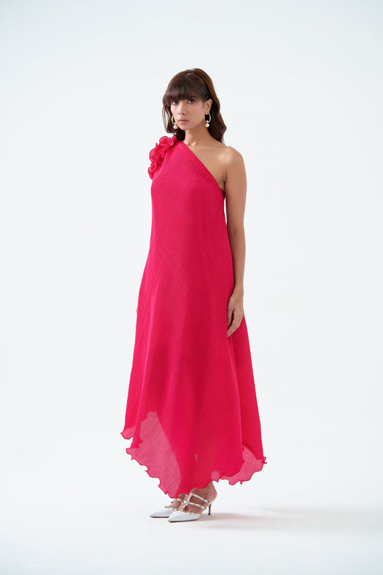 pink vacation dress