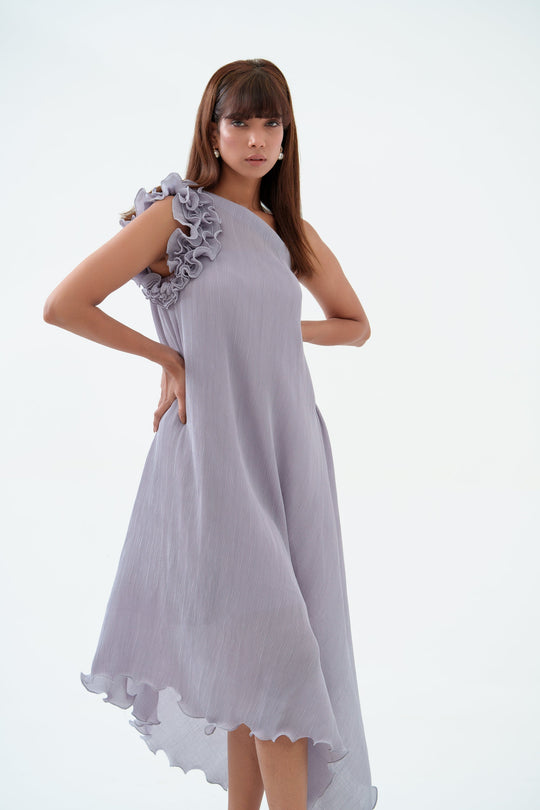 one shoulder dress