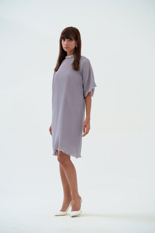Twinkle -The Pleated Dress with Sleeves