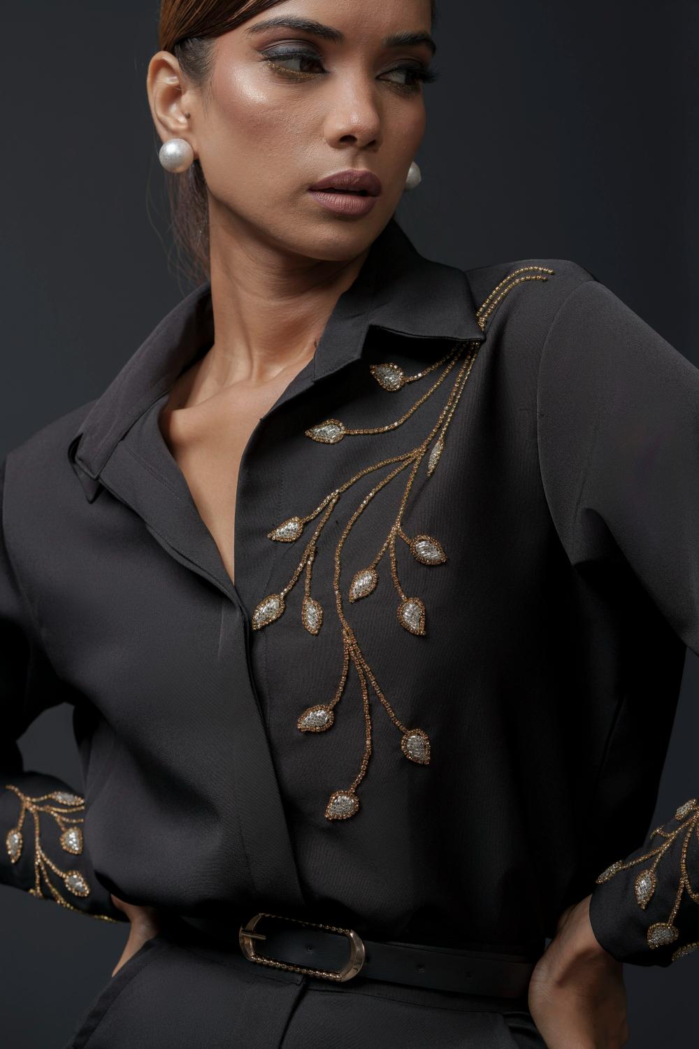 Kit Club Shirt with handwork on shoulders