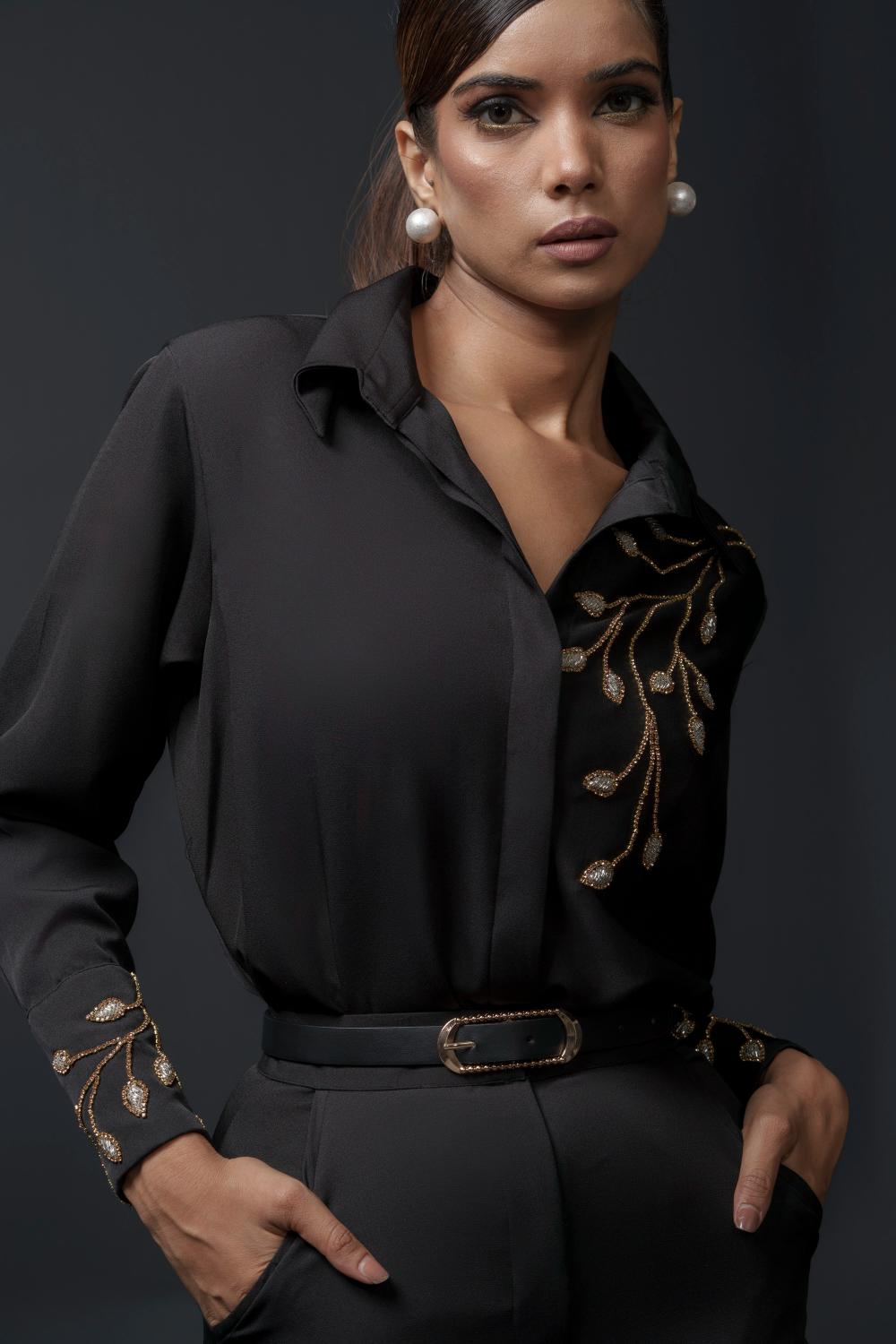 Kit Club Shirt with handwork on shoulders