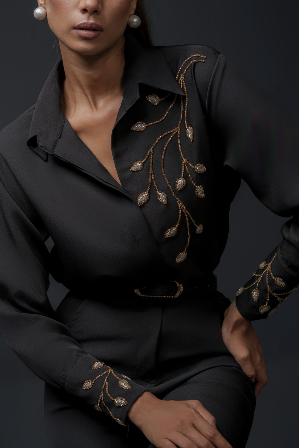 Kit Club Shirt with handwork on shoulders
