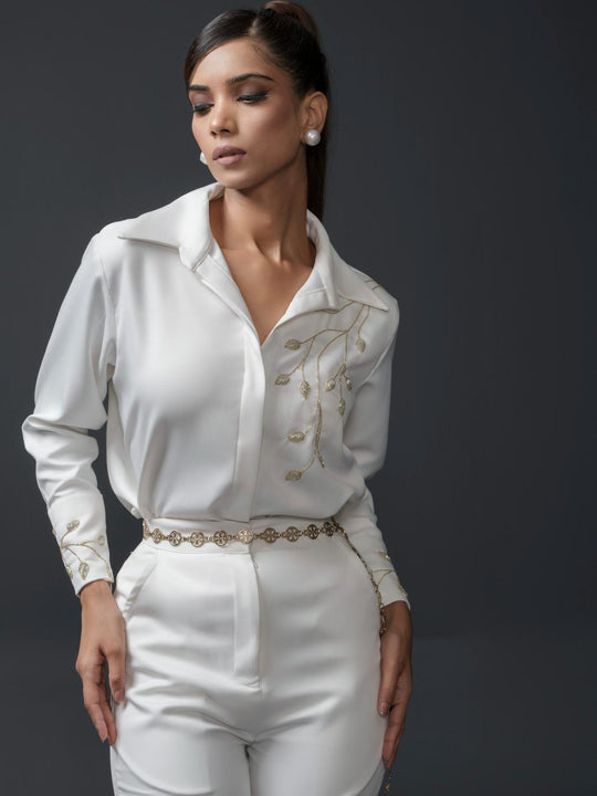 Kit Club Shirt with handwork on shoulders