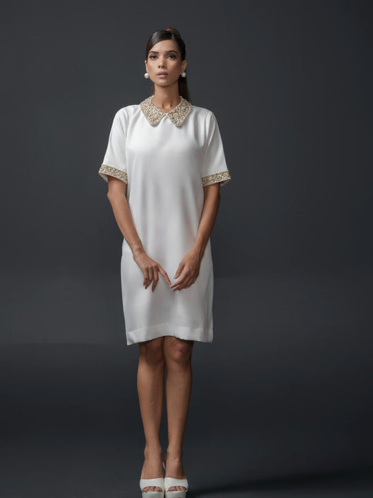 Suzy Club Peter Pan collared Dress