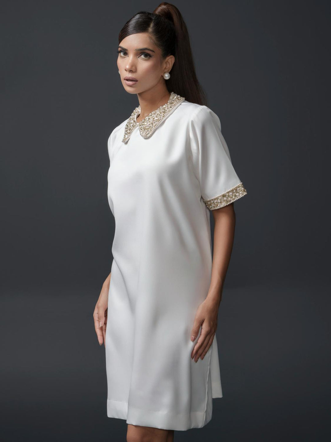 Suzy Club Peter Pan collared Dress