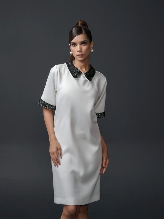 Suzy Club Peter Pan collared Dress