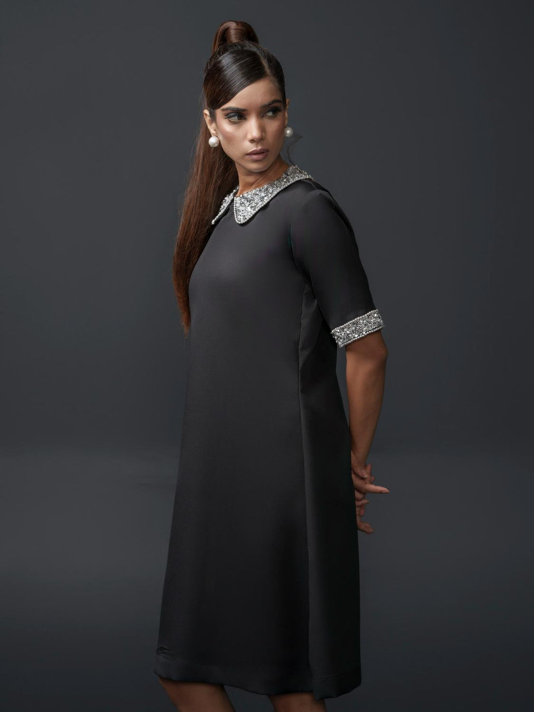 Suzy Club Peter Pan collared Dress