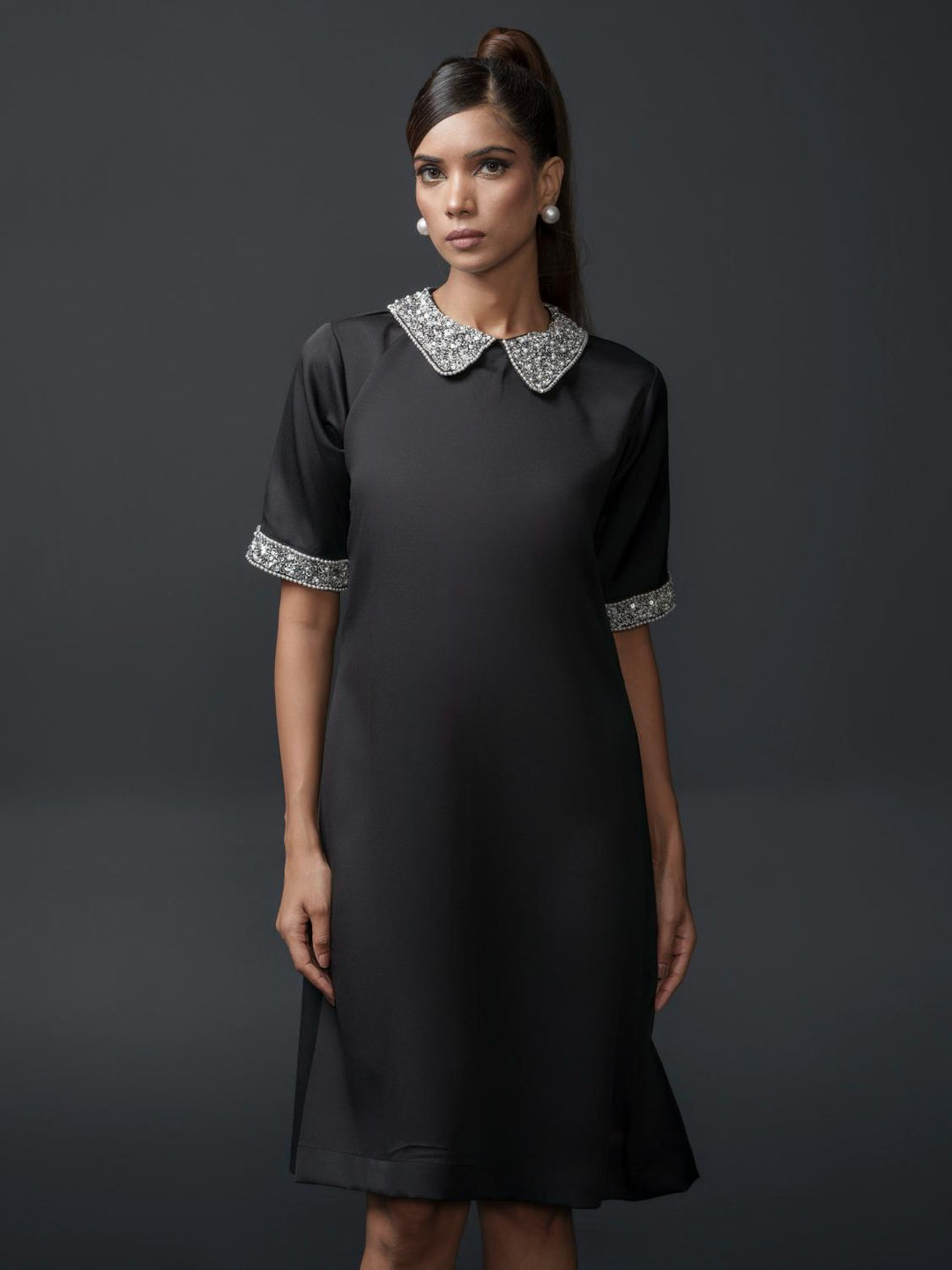 Suzy Club Peter Pan collared Dress