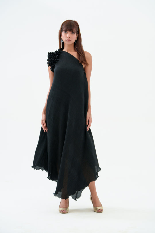 black vacation dress for women