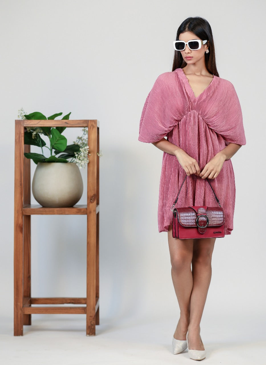 Moon -The Short Pleated Dress